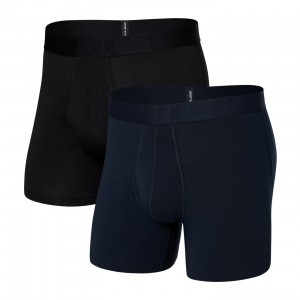 Saxx DropTemp™ Cooling Cotton 2-Pack Underwear | 4672-BKEFR