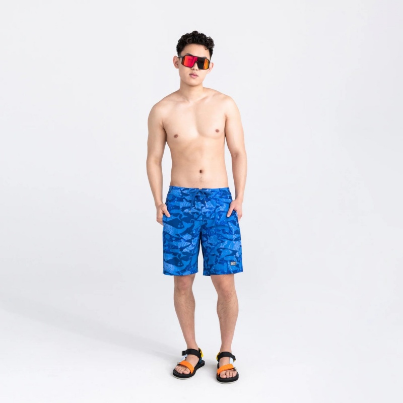 Saxx Betawave Swim Shorts | 6931-BAFNP