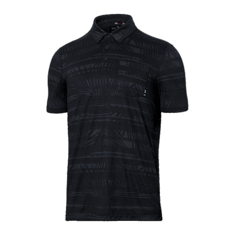 Saxx DropTemp™ All Day Cooling Polo Shirt | 7925-FVAKJ