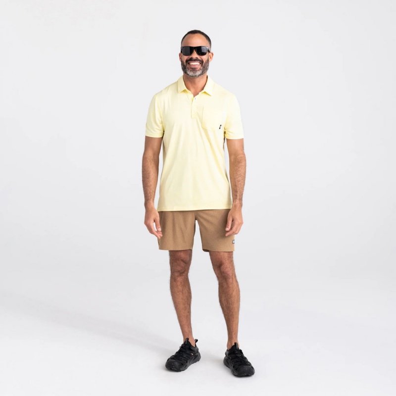 Saxx DropTemp™ All Day Cooling Polo Shirt | 5407-RMGTL