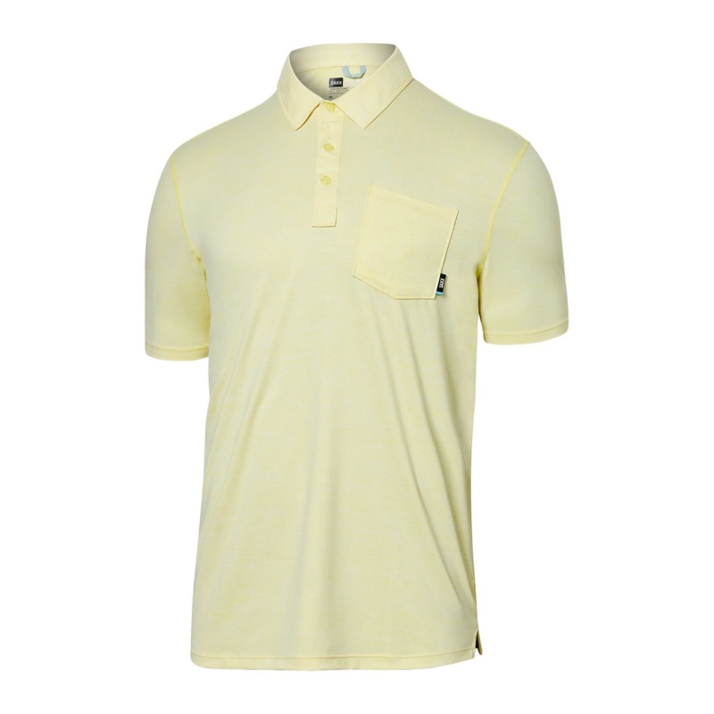 Saxx DropTemp™ All Day Cooling Polo Shirt | 5407-RMGTL