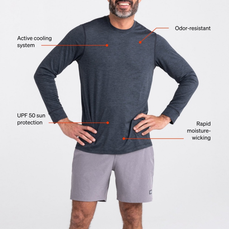 Saxx DropTemp™ All Day Cooling Sweatshirt | 4851-UGBHZ