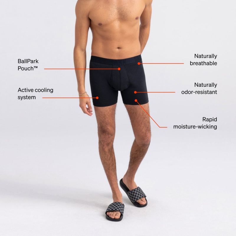 Saxx DropTemp™ Cooling Cotton 2-Pack Underwear | 7352-IDUQT