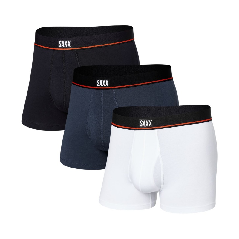 Saxx Non-Stop Stretch Cotton 3-Pack Underwear | 5093-AQHTP